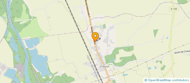 localisation de l'entreprise MONSIEUR HERVE TUILIER  VARENNES-SUR-ALLIER