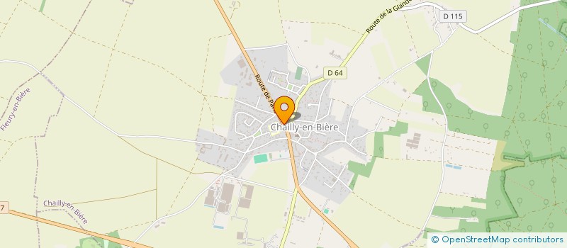 localisation de l'entreprise MONSIEUR HERVE TURPIN à CHAILLY-EN-BIERE
