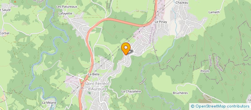 localisation de l'entreprise MONSIEUR HERVE VALLAT  PONT-SALOMON