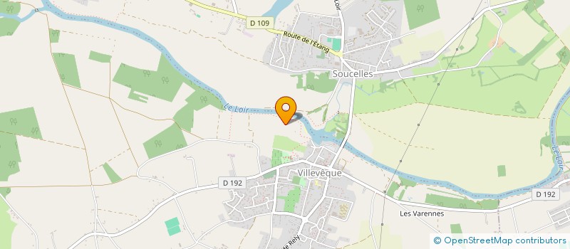 localisation de l'entreprise MONSIEUR HERVE VALLEE à LOIRE-AUTHION