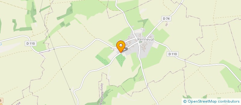 localisation de l'entreprise MONSIEUR HERVE VANCOPPENOLLE  RENNEVAL