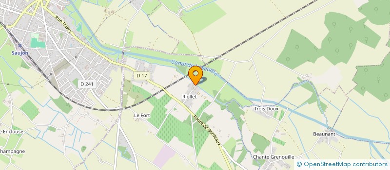 localisation de l'entreprise MONSIEUR HERVE VASSEUR  PONT-L'ABBE-D'ARNOULT