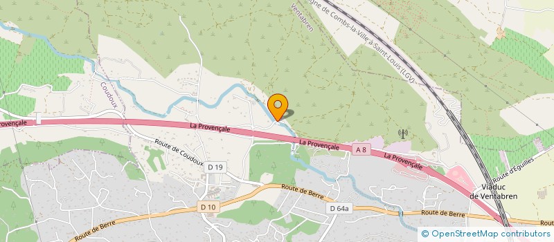 localisation de l'entreprise MONSIEUR HERVE VAUDOIT  VENTABREN