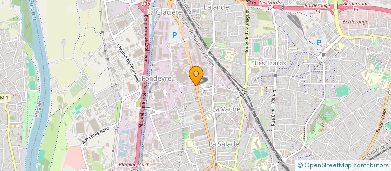 localisation de l'entreprise MONSIEUR HERVE VAZEUX à TOULOUSE