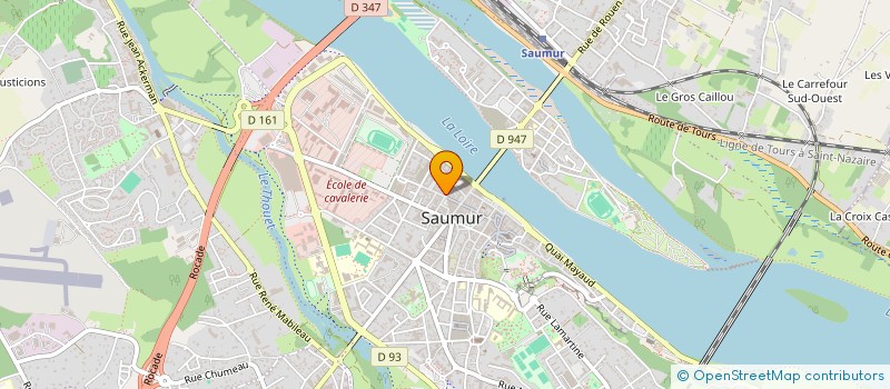 localisation de l'entreprise MONSIEUR HERVE VIDAL à SAUMUR