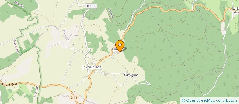 localisation de l'entreprise MONSIEUR HERVE VIDAL  JAVAUGUES