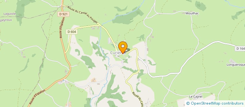 localisation de l'entreprise MONSIEUR HERVE VIEILLESCAZES  MONTPEYROUX