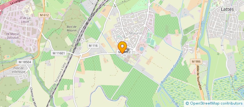 localisation de l'entreprise MONSIEUR HERVE VIGNY à LATTES