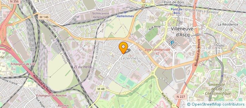 localisation de l'entreprise MONSIEUR HERVE VILLETTE à LILLE