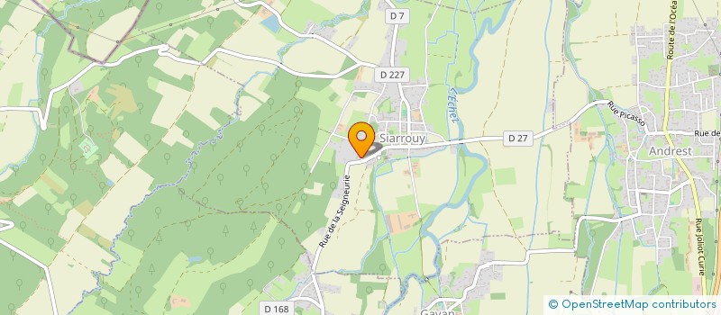 localisation de l'entreprise MONSIEUR HERVE VINCENS  SIARROUY