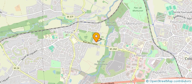 localisation de l'entreprise MONSIEUR HERVE VIOLANTE  PIBRAC