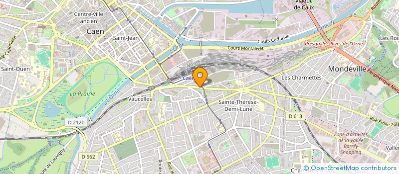 localisation de l'entreprise MONSIEUR HERVE VIRACAONDIN à CAEN