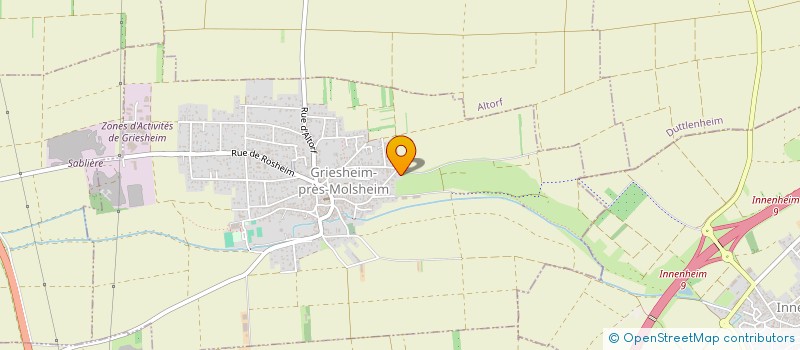 localisation de l'entreprise MONSIEUR HERVE VONSCHEIDT  GRIESHEIM-PRES-MOLSHEIM