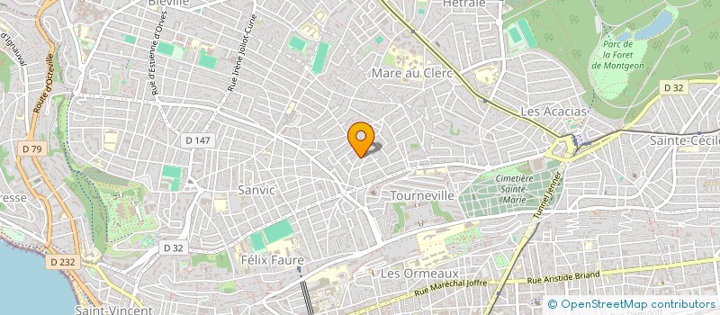 localisation de l'entreprise MONSIEUR HERVE VREL à LE HAVRE