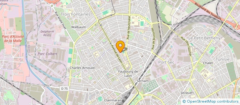 localisation de l'entreprise MONSIEUR HERVE WAXWEILER  REIMS