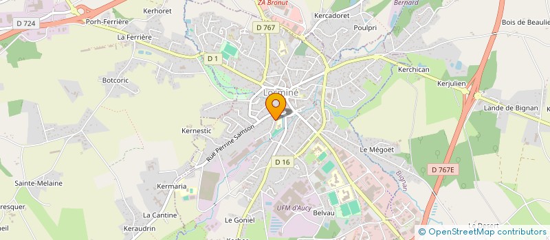 localisation de l'entreprise MONSIEUR HERVE WIENANDTS  LOCMINE