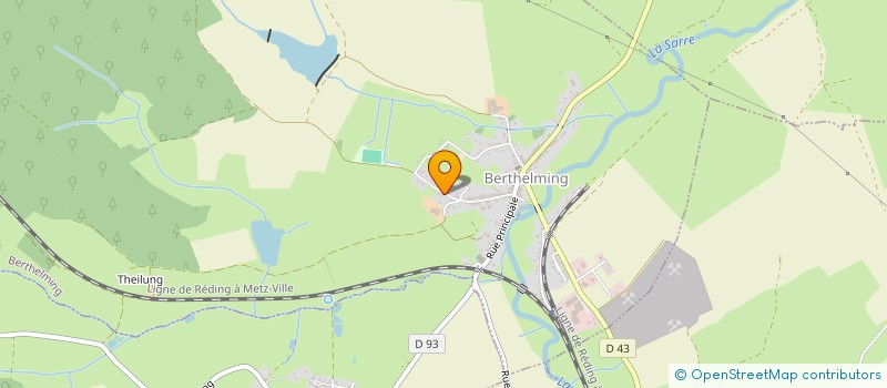 localisation de l'entreprise MONSIEUR HERVE WILHELM  GOSSELMING