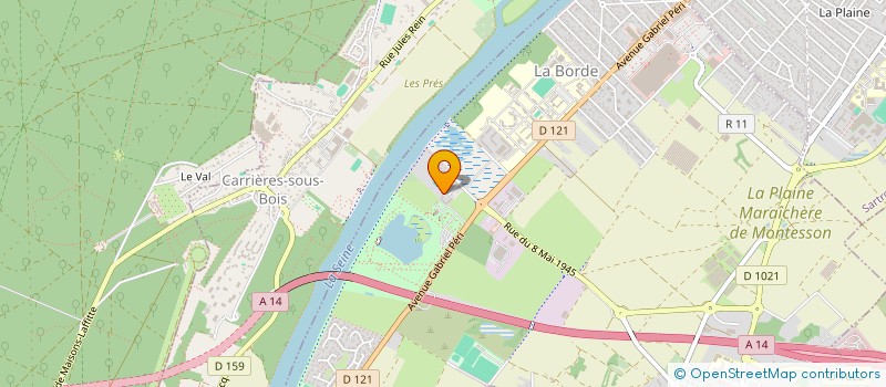 localisation de l'entreprise MONSIEUR HERVE WILLY THERAMENE  MONTESSON