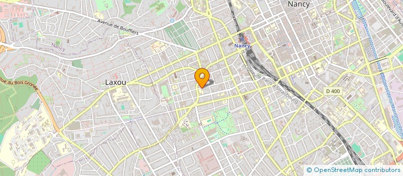 localisation de l'entreprise MONSIEUR HERVE XARDEL  NANCY