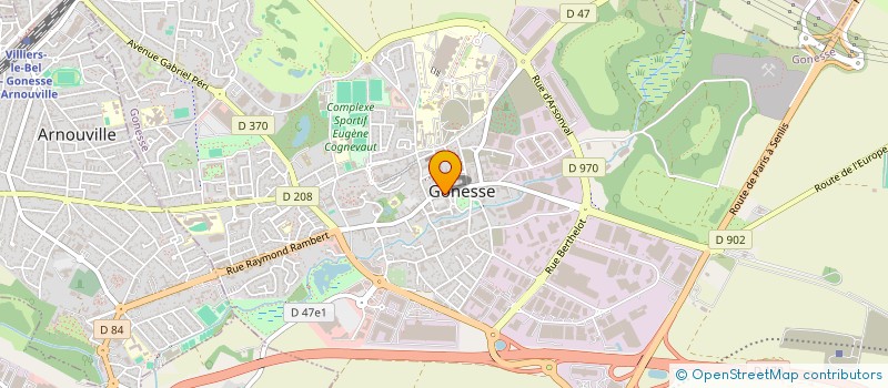 localisation de l'entreprise MONSIEUR HERVE XAVIER  LE THILLAY