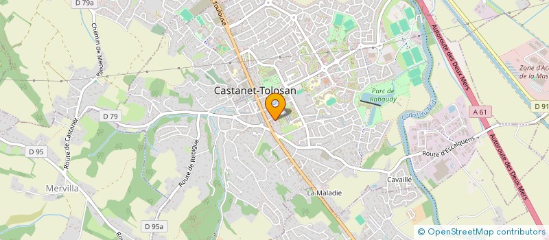 localisation de l'entreprise MONSIEUR HERVE ZAGO à CASTANET-TOLOSAN