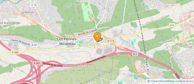 localisation de l'entreprise MONSIEUR HERVE ZAKARIAN à LES PENNES MIRABEAU