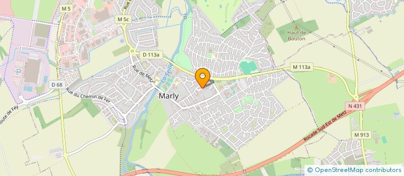 localisation de l'entreprise MONSIEUR HERVE ZEGOUA  MARLY