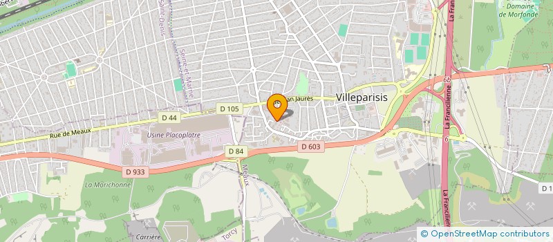 localisation de l'entreprise MONSIEUR HERVE ZIKIRIA à VILLEPARISIS