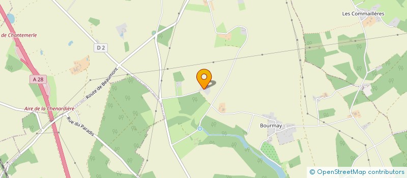 localisation de l'entreprise MONSIEUR HERVEMATHIAS SAINTEMARIE  ROUZIERS-DE-TOURAINE