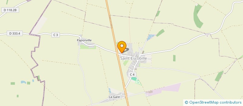 localisation de l'entreprise MONSIEUR HERWAN DUPERIE  SAINT-ESCOBILLE