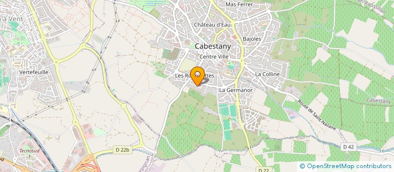 localisation de l'entreprise MONSIEUR HERWANN RIOU  CABESTANY