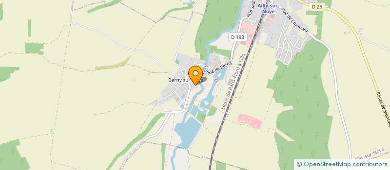 localisation de l'entreprise MONSIEUR HERY DAVY RABENJAMINA  AILLY-SUR-NOYE