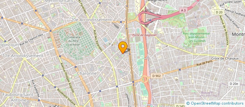 localisation de l'entreprise MONSIEUR HERZEL BUCHRIS  PARIS