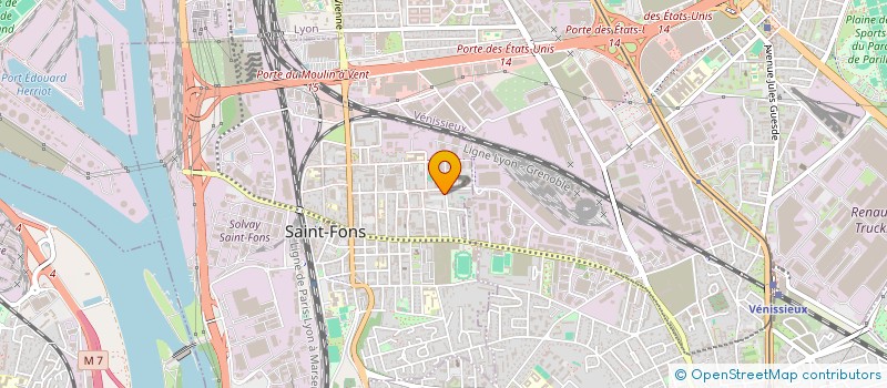 localisation de l'entreprise MONSIEUR HESAMUDDIN KHALIL  SAINT-FONS