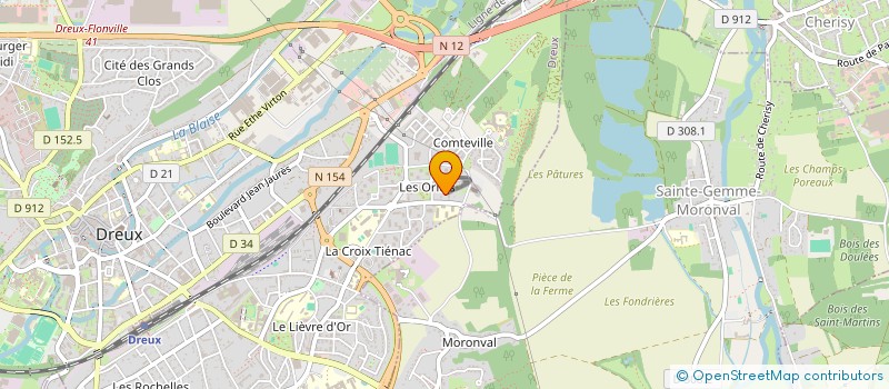 localisation de l'entreprise MONSIEUR HESHAM ALAHMAD à DREUX