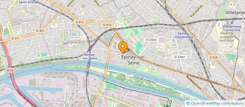 localisation de l'entreprise MONSIEUR HESHAM EL BEHIRY à EPINAY-SUR-SEINE