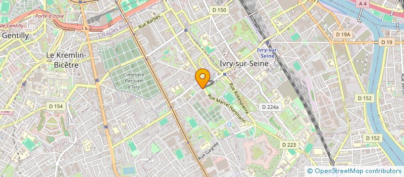 localisation de l'entreprise MONSIEUR HESSEN SAAI  IVRY-SUR-SEINE