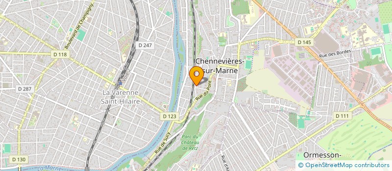 localisation de l'entreprise MONSIEUR HEUBER CASSIMIRO  CHENNEVIERES-SUR-MARNE