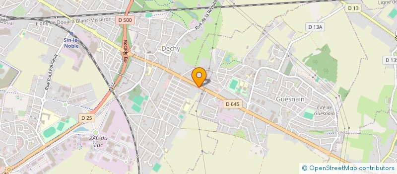 localisation de l'entreprise MONSIEUR HEUCENE BENSEGHIR  DECHY