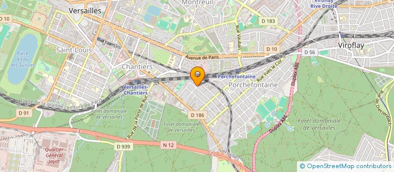 localisation de l'entreprise MONSIEUR HEY à VERSAILLES