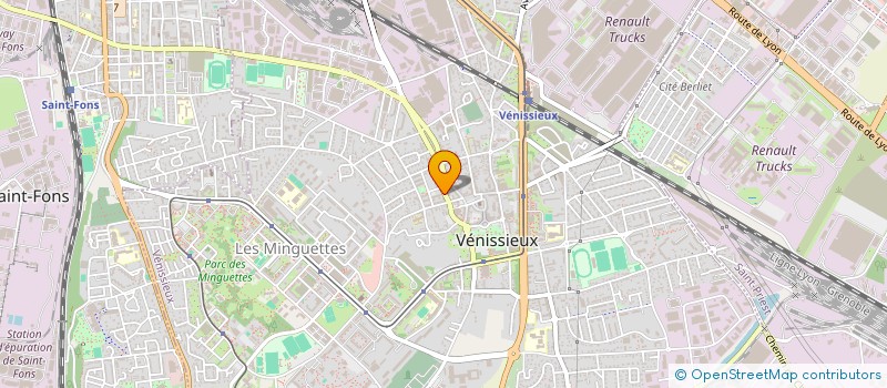 localisation de l'entreprise MONSIEUR HEYKEL EL WECHTATI  VENISSIEUX