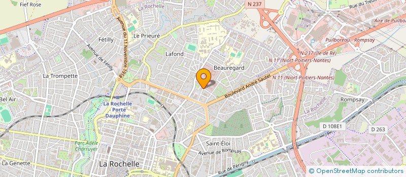 localisation de l'entreprise MONSIEUR HEZ BULLAH YOUSUFI  LA ROCHELLE