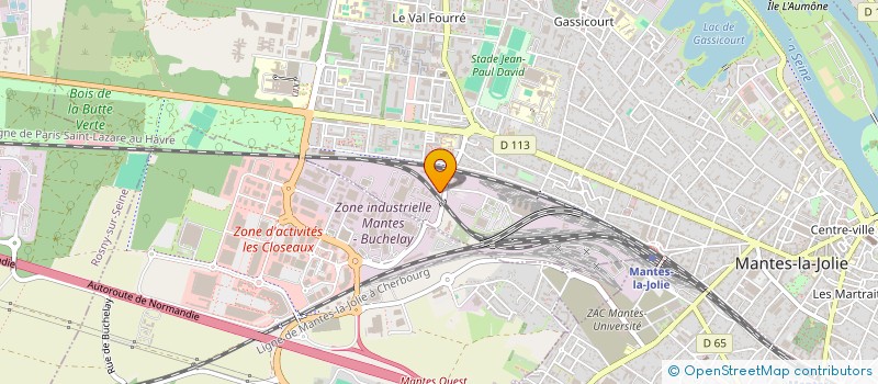 localisation de l'entreprise MONSIEUR HEZBULLAH JABARKHEL  MANTES-LA-JOLIE