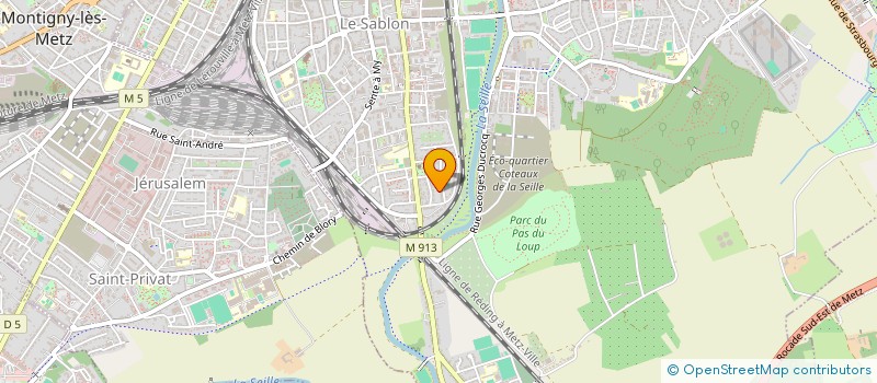 localisation de l'entreprise MONSIEUR HICAZI KARACAM  METZ