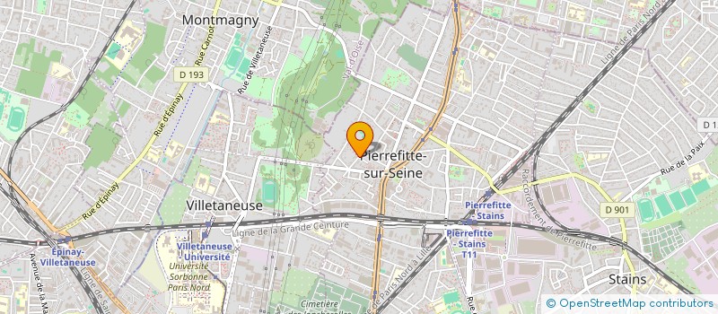 localisation de l'entreprise MONSIEUR HICHAM ABBARI à PIERREFITTE-SUR-SEINE