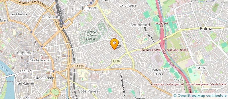 localisation de l'entreprise MONSIEUR HICHAM ACHIR à TOULOUSE