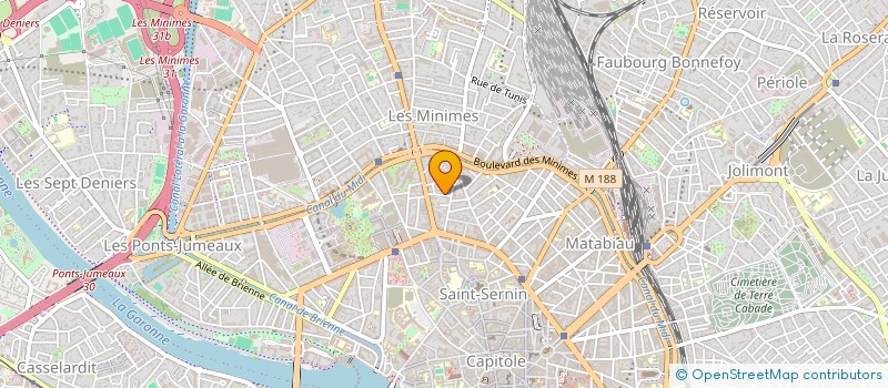 localisation de l'entreprise MONSIEUR HICHAM ADLAFI à TOULOUSE