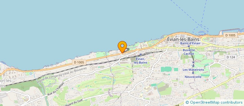 localisation de l'entreprise MONSIEUR HICHAM AHYOUD  EVIAN-LES-BAINS