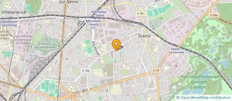 localisation de l'entreprise MONSIEUR HICHAM AIT-SI-AHMED à STAINS