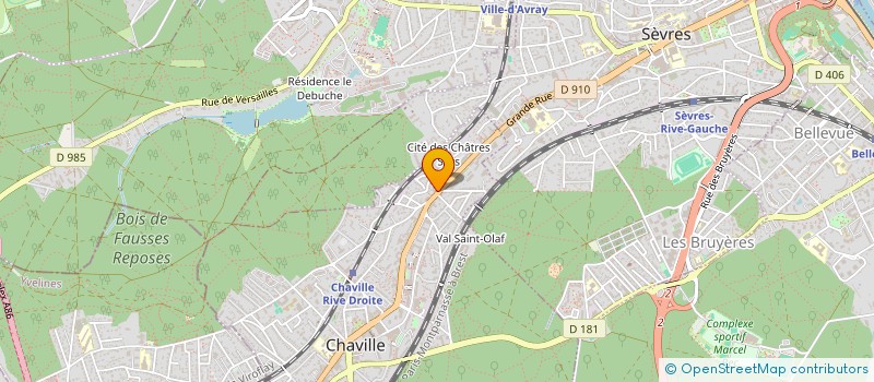 localisation de l'entreprise MONSIEUR HICHAM ALAOUI à CHAVILLE